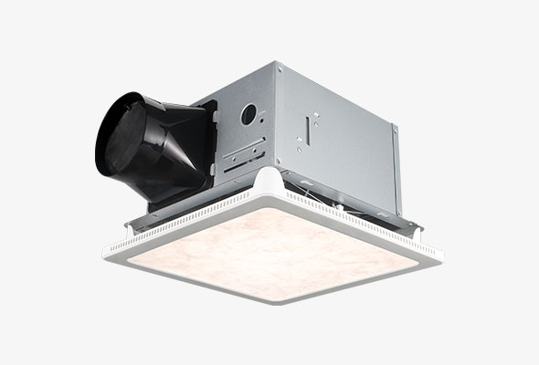 bathroom shower exhaust fan with light