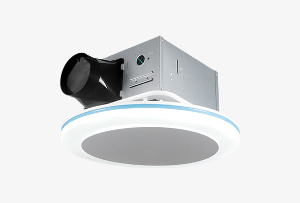 exhaust fan with speaker and light