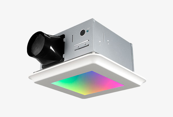 rgb fans as exhaust