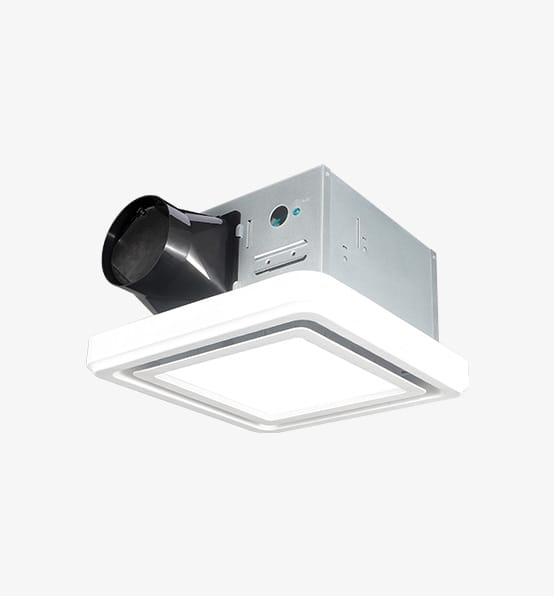 exhaust fan for a bathroom