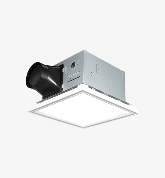 light for bathroom exhaust fan