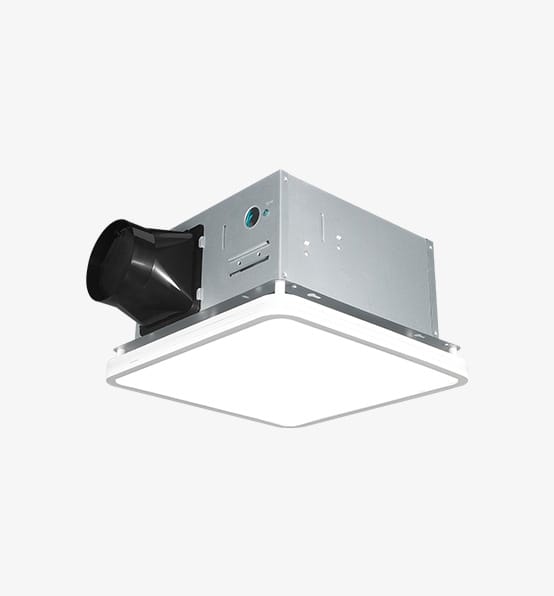 lighted bathroom exhaust fan