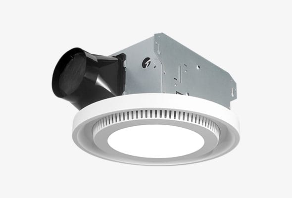 8x8 bathroom exhaust fan with light