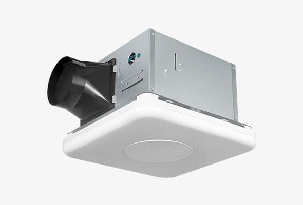bathroom exhaust fan light speaker