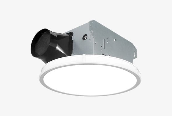 80 CFM Exhaust fan with light 80 CFM Exhaust fan with light